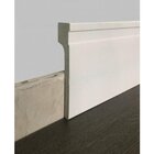 Kit 48m Linear Rodapé De Poliestireno Frisado 12cmx2,40m Bran