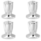 Kit 4 Acabamento De Registro C50 Pressão/gaveta Deca 3/4