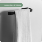 Kit 4 Acessórios Para Banheiro Line Cor Branco Parafusados