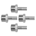 Kit 4 Adaptador Rm 1/2'' Espigão 3/8'' Pex Gás Multicamadas