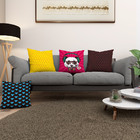 Kit 4 Almofadas 40cm X 40cm Estampada Animais Hipster 02 Zípe