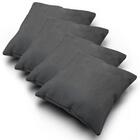 Kit 4 Almofadas Cinzas 43x43cm Cada