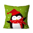 Kit 4 Almofadas De Natal Fofinho Tons Verdes