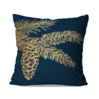 Kit 4 Almofadas De Natal Merry Christmas Gold