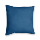 Kit 4 Almofadas Decorativas Azul Geométrico Retrô E Lisas - 4