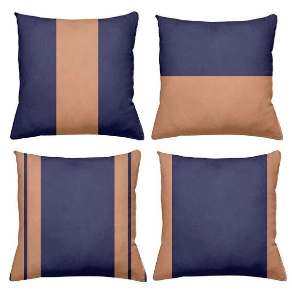 Kit 4 Almofadas Decorativas Cheias 40x40cm Classica