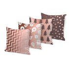 Kit 4 Almofadas Decorativas Elementos Premium