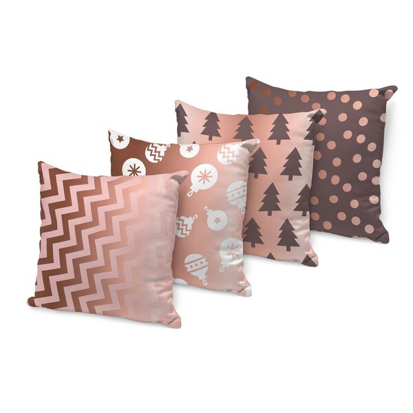 Kit 4 Almofadas Decorativas Elementos Premium