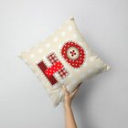 Kit 4 Almofadas Decorativas Ho Ho Ho