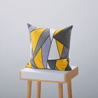 Kit 4 Almofadas Decorativas Own Amarela Home Sweet Home - 45x