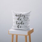 Kit 4 Almofadas Decorativas Own Antes Fé Depois Gratidão - 45