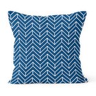 Kit 4 Almofadas Decorativas Own Azul Ondas - 45x45 Cm