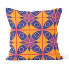 Kit 4 Almofadas Decorativas Own Azulejo Português Roxo E Amar