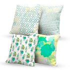 Kit 4 Almofadas Decorativas Own Cactos Aquarela - 45x45 Cm