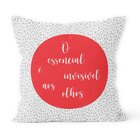 Kit 4 Almofadas Decorativas Own Celebre Cada Dia Vermelha Tec