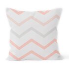 Kit 4 Almofadas Decorativas Own Chevron E Lisas - 45x45 Cm Te