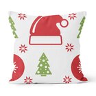 Kit 4 Almofadas Decorativas Own Enfeites Natal Vermelho E Ver