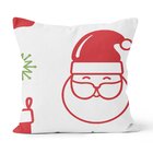 Kit 4 Almofadas Decorativas Own Enfeites Natal Vermelho E Ver