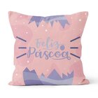 Kit 4 Almofadas Decorativas Own Feliz Páscoa Flores Tecido Co