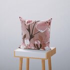 Kit 4 Almofadas Decorativas Own Floral Rosa E Verde - 45x45 Cm