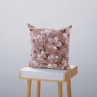 Kit 4 Almofadas Decorativas Own Floral Rosa E Verde - 45x45 Cm