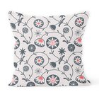 Kit 4 Almofadas Decorativas Own Flores Vermelhas E Rose - 45x