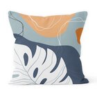 Kit 4 Almofadas Decorativas Own Folhas Abstratas - 45x45 Cm T