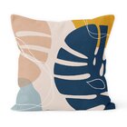 Kit 4 Almofadas Decorativas Own Folhas Coloridas - 45x45 Cm T