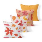 Kit 4 Almofadas Decorativas Own Folhas De Outono - 45x45 Cm
