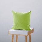 Kit 4 Almofadas Decorativas Own Folhas E Lisas Tons Verdes -