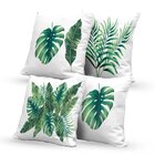 Kit 4 Almofadas Decorativas Own Folhas Tropicais - 45x45 Cm