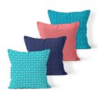 Kit 4 Almofadas Decorativas Own Formas Geométricas Coloridas