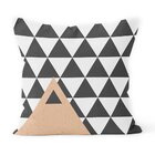 Kit 4 Almofadas Decorativas Own Geométrica Bege Com Detalhes