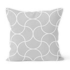 Kit 4 Almofadas Decorativas Own Geométrica Cinza E Azul - 45x