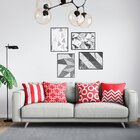 Kit 4 Almofadas Decorativas Own Geométricas E Listras Vermelh