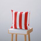 Kit 4 Almofadas Decorativas Own Geométricas E Listras Vermelh