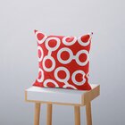 Kit 4 Almofadas Decorativas Own Geométricas E Listras Vermelh