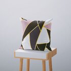 Kit 4 Almofadas Decorativas Own Geométricas Home Preta - 45x4