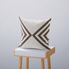 Kit 4 Almofadas Decorativas Own Geométricas Love Marrom - 45x