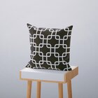 Kit 4 Almofadas Decorativas Own Geométricas Preta E Branca -