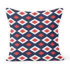 Kit 4 Almofadas Decorativas Own Geométrico Azul Marinho E Lar