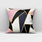 Kit 4 Almofadas Decorativas Own Gratidão Preto E Rosa - 45x45