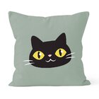 Kit 4 Almofadas Decorativas Own Happy Halloween Gato Preto -