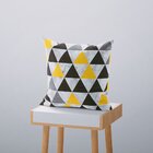 Kit 4 Almofadas Decorativas Own Home Sweet Home Amarelo Mármo