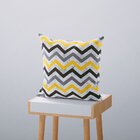 Kit 4 Almofadas Decorativas Own Home Sweet Home Amarelo Mármo