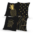 Kit 4 Almofadas Decorativas Own Home Sweet Home E Abacaxi - 4