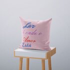 Kit 4 Almofadas Decorativas Own Lar É Onde O Amor Está - 45x4