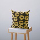 Kit 4 Almofadas Decorativas Own Love Preta - 45x45 Cm Tecido