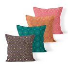 Kit 4 Almofadas Decorativas Own Mandalas - 45x45 Cm Tecido Co