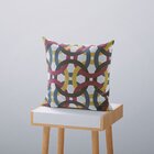 Kit 4 Almofadas Decorativas Own Mosaico Colorido - 45x45 Cm T